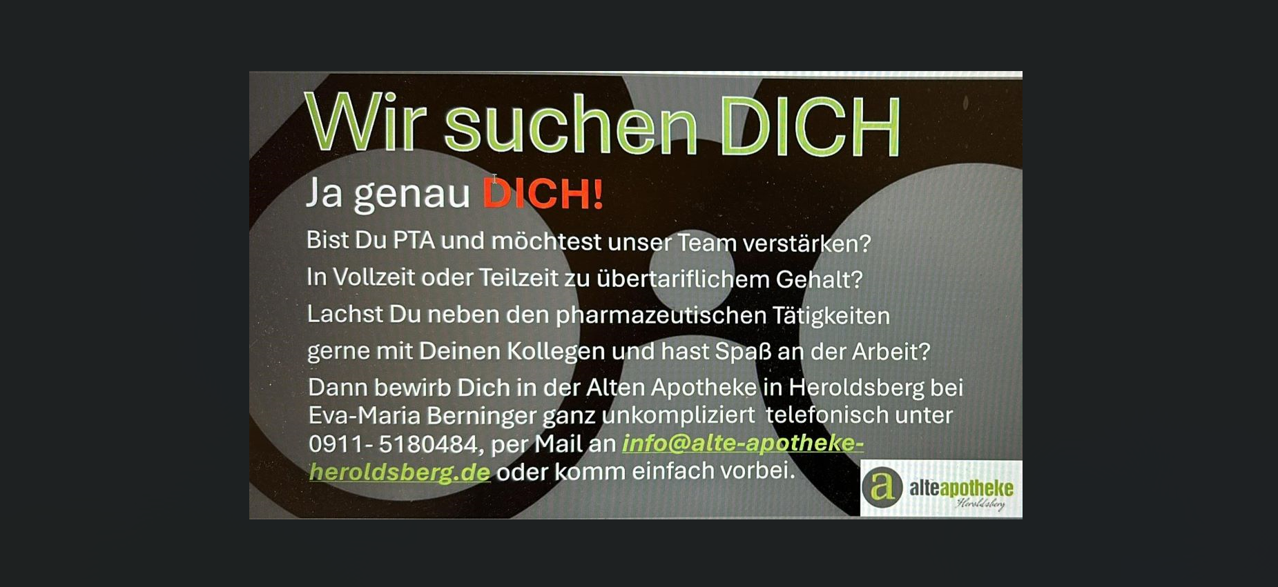 Stellenangebot